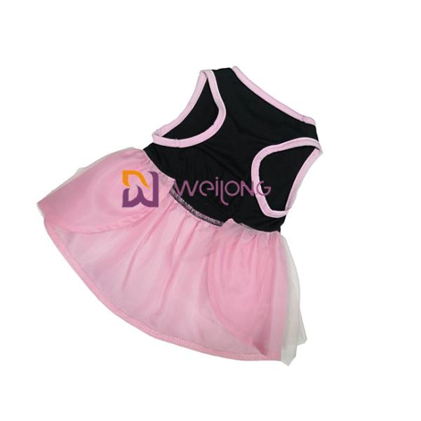 Tulle Skirt Hot Rhinestone Halloween Tulle Pet Dress / CVC Jersey Dogs Dressed Up