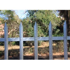 Quality 8ft Tall Steel Palisade Fencing for sale
