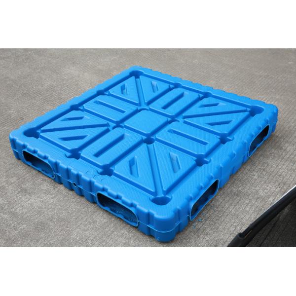 1100*1100mm Double Face PE Blow Molding Plastic Pallets