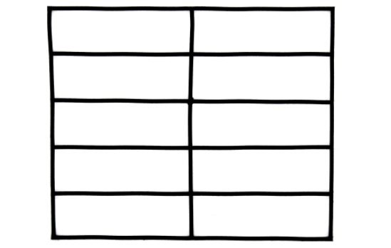 14 Gauge Welded Black PVC Coated Wire Mesh Fencing 1X3 inch 6ft Height