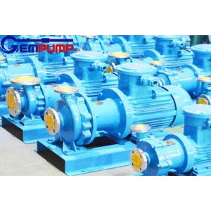 Pfa Coated High Pressure Centrifugal Pump Magnetic Drive Or Ss-347h Horizontal