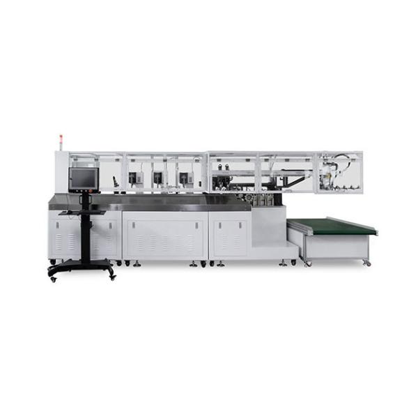 Buy 50HZ PLC Double End Terminal Crimp Machine , 10KW Automatic Wire Terminating Machine at wholesale prices