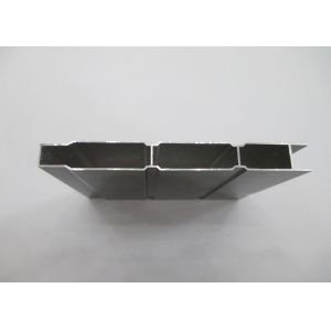 Electrophoresis Painting Aluminium Sliding Door Profiles Slat , Extruded