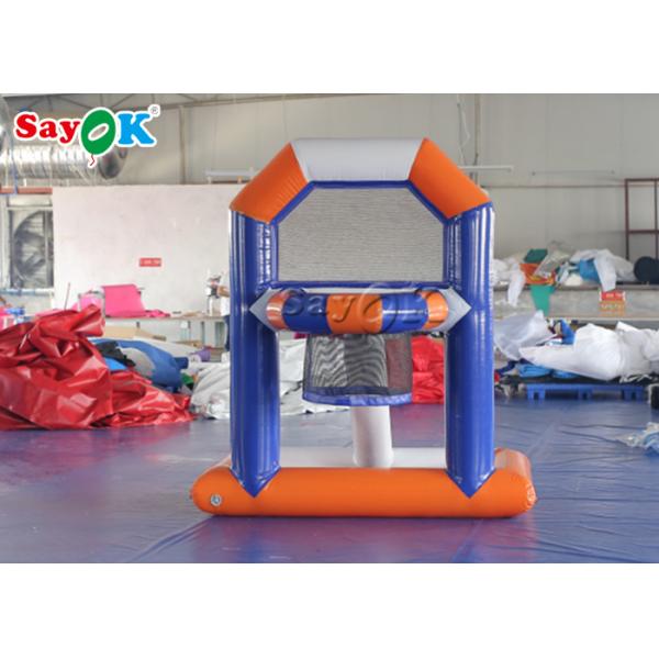 Inflatable Football Game Fire - Proof Inflatable Sports Games / Creative Kids Inflatable Basketball Water Shooting Game