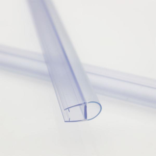 Long Lift Function PVC Plastic Shower Door Bottom Seal Strip for Modern Bathrooms