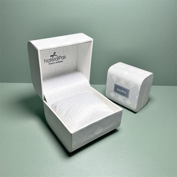 Best Classy Bracelet Gift Box PU Leather Custom Logo Jewelry Box for Bracelet Box Ring Earring Bangle Necklace