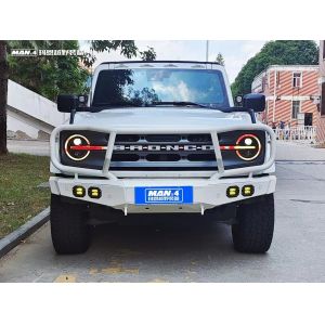 winch bull bar offroad 4x4 bumper Black Bull Bar for ford bronco