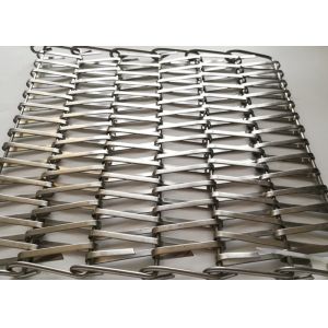 10mm Stainless Steel Woven Sprial Wire Mesh Parking Garage ISO9001