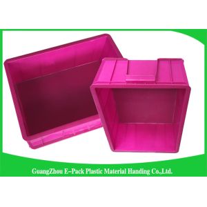 China Mini Load Euro Containers With Lids , Standard Plastic Stacking Boxes PP Materials on sale China Mini Load Euro Containers With Lids , Standard Plastic Stacking Boxes PP Materials on sale