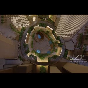 KPF 1/500 L.GEM Baishizhou Skyscrapercity Scale Models Commercial Complex