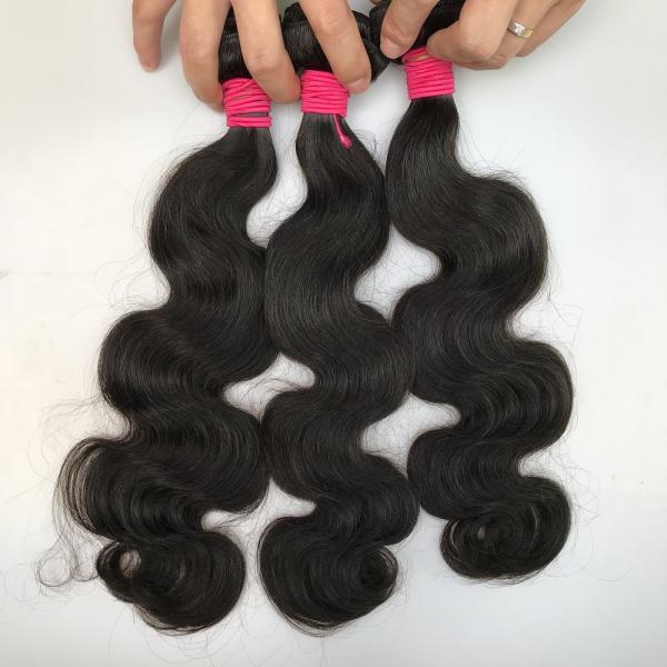 10A 10"- 40" 100% Brazilian Virgin Hair Extensions Human Hair Undyed Color