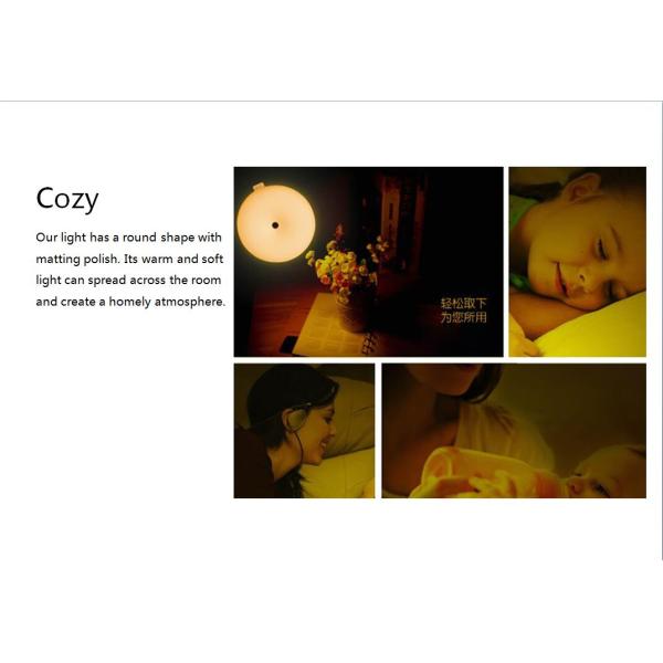 Wireless Sensor Lamp Night Light Eye Protection Magic Lamp Goodnight Lamp Donut Lamp Soft Light for Kids, Baby Gift, Liv