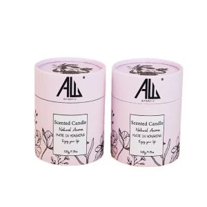 Customizable Cylindrical Print Candle Paper Tubes with Accept Custom Finishing