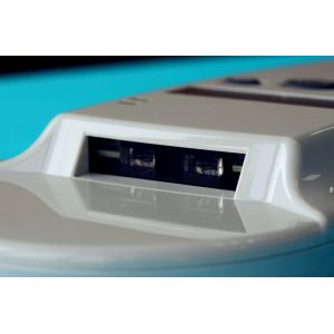 White Color Bluetooth Barcode Rfid Microchip Scanner For ID Chip Reading