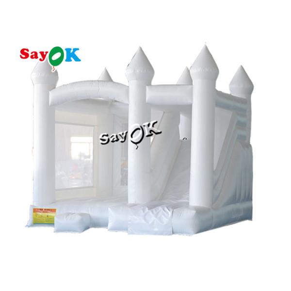 Buy 5x4m 16.5x13ft Inflatable Bounce House Slide With Ball Pit at wholesale prices