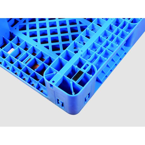 Single Faced Euro Plastic Pallet Mould Racking Heavy Duty Warehouse Storage Nestable