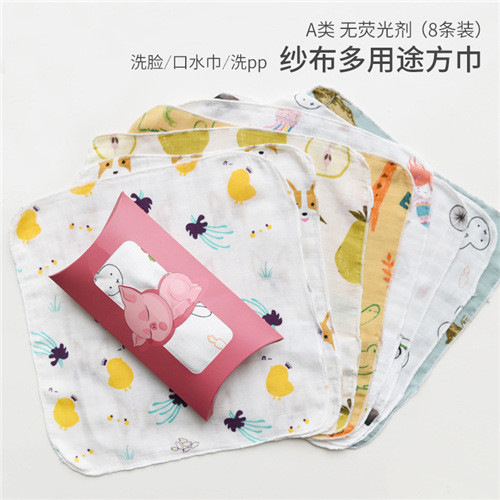 Buy Small Soft Pure Cotton Handkerchiefs Plain Square Hankies With Stitching at wholesale prices