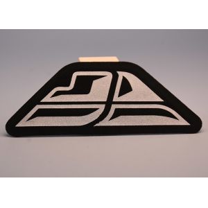 Microfiber Embossed Reflective Logo Heat Transfer Labels For Garments