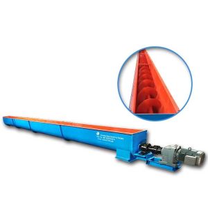Long Distance Continuous Pitch 355mm Auger Screw Conveyor