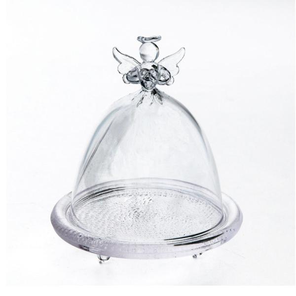 Buy SGS Wedding Angelic Transparent Candle Glass Cover at wholesale prices