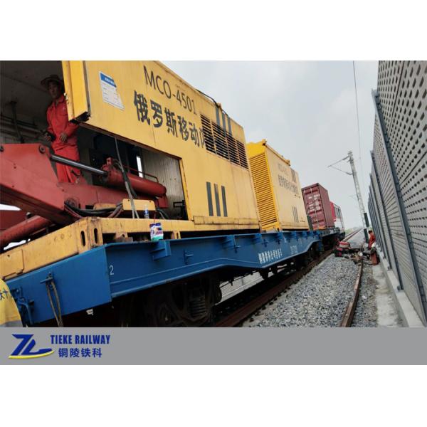 60t Goods Railway Freight Wagon 1435 Mm Standard Gauge Anti Collision