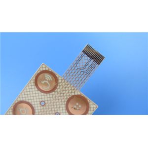 0.06mm PET Transparent Flexible PCB Immersion Gold Surface Finish
