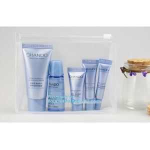 EVA PVC Cosmetic Bag For Women Zipper Waterproof Airline Makeup Travel Organizer