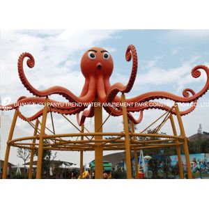 OEM Spray Park Equipment, Fiberglass Cane Spray Aqua Play Water Spraygrounds for