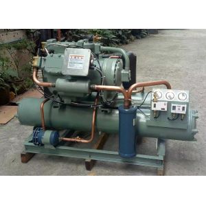 4TES-12Y 12HP Water Cooled Refrigeration Unit Compressor Condensing Unit