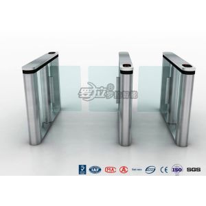 Fastlane Swing Barrier Gate Silver Polishing With Dry Contact Interface