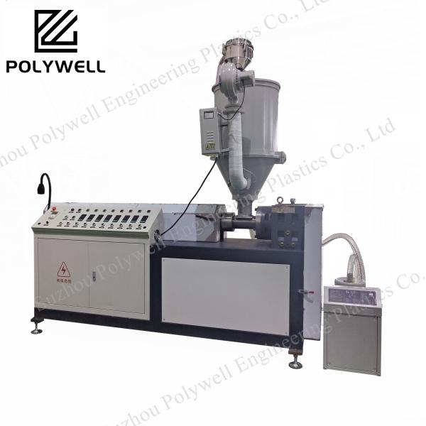 Buy High Speed Thermal Break Strips Extruder Machine Single Screw Plastic at wholesale prices