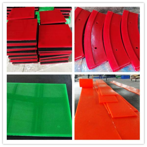 Buy Mining Industry Polyurethane Chute Liner Plates Abrasion Resistant at wholesale prices