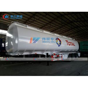 Total Standard 3 Axle 42CBM Oil Truck Trailer
