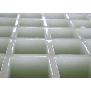 Fiberglass + Resin base Plastic Floor Grating Molded 38MM Customized