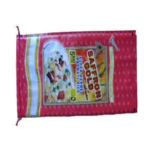 25 Kg Bopp Laminated PP Woven Bag For Packaging Double Stitched Custom Printing