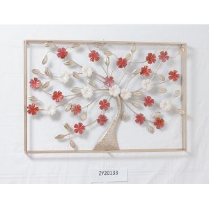 Steel Rectangle Metal Wall Art Decor