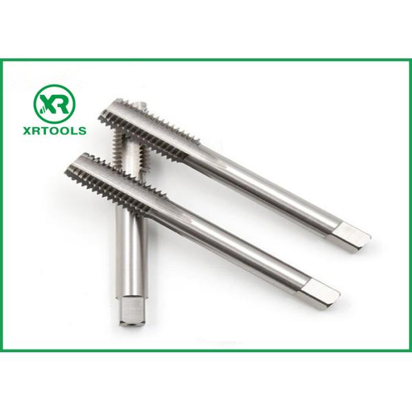 Buy Manual Machine Flute Straight Flute Tap , White Finish Thread Spark Plug Tap at wholesale prices