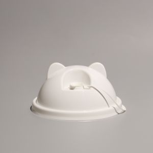 Round Plastic Lid for Transparent Containers