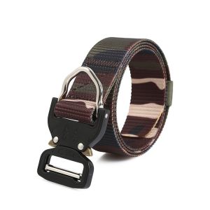 OEM Military Tactical Canvas Belt Meisai Hiking 3.8cm Army Web Belt