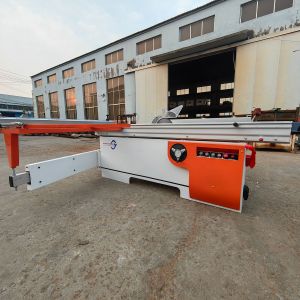 Quality 2300mm Wood Cutting Machine with Sliding Table Panel Saw and 80mm Max.Cutting Height for sale