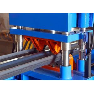 Two Wave Highway Guardrail Roll Forming Machine Galvanized W Beam Type