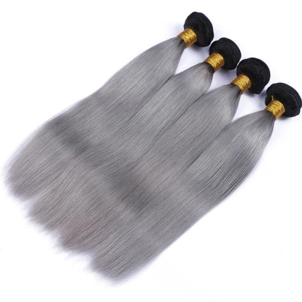 7A Ombre Virgin Hair Bundles No Shedding Ombre Hair Extensions Human Hair