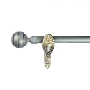 Ball Shape Curtain Rod And Finial Set Diameter 19mm 16MM