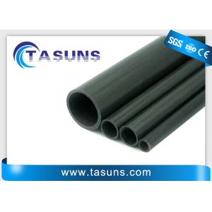 Black Real Carbon Fiber Tube Pultrusion Round Tube 10mm