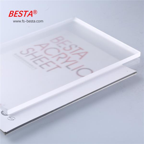 Buy 3mm 5mm 7mm Acrylic Diffuser Sheet 1220mm*2440mm Weather Resistance at wholesale prices