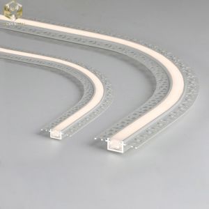 Recessed 8mm Led Profile Aluminium Profiles For Led Tape