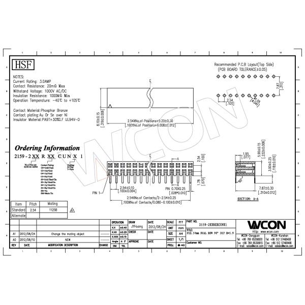 Right angle 2.54 mm Female header connector PA9T black gold flash ROHS