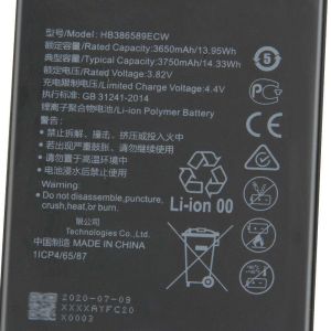 HB386590ECW Huawei Battery , 3750mAh Huawei Honor 8X Battery