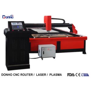 Red Color Plasma Metal Cutting Machine with 2000 mm x 3000 mm Working Size