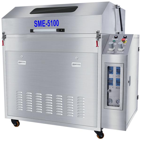 Compressed Air Driven 1000mm Diameter Round Basket Reflow Oven Flux Condensor
